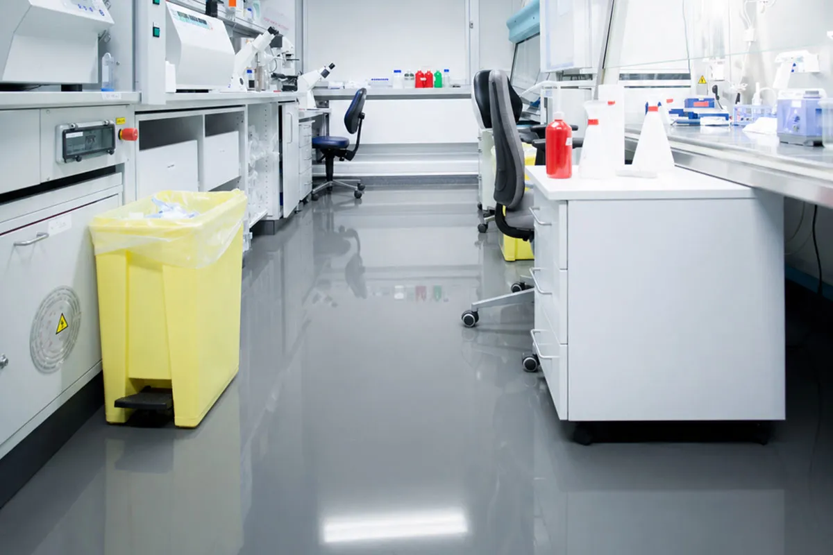 Epoxy vloer garage Amsterdam